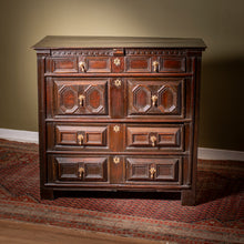 Load image into Gallery viewer, 17th century / early 18th century oak chest of drawers, c.1680–1720.
