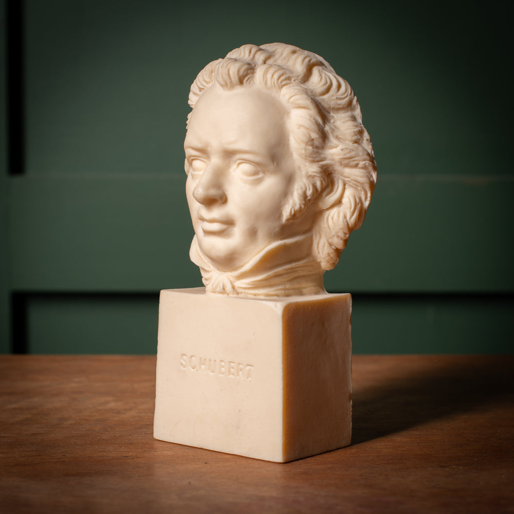 Pair of Schubert & Schumann Composer Busts