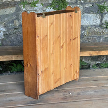 Load image into Gallery viewer, Small Vintage Pine Bookcase
