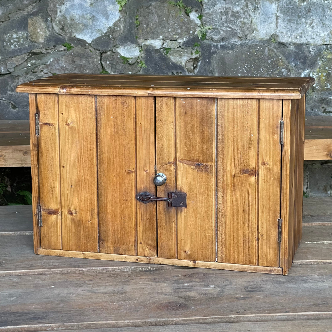 Small Vintage Pine Cabinet
