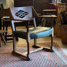 Load image into Gallery viewer, Arts &amp; Crafts Library Chair

