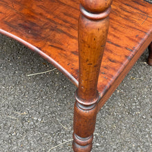 Load image into Gallery viewer, 19th Century Mahogany Side Table with Drawer and Undertier
