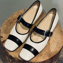 Load image into Gallery viewer, Hugo Boss “Panna Combi” Mary Jane Shoes – EU 38 (US 7.5)
