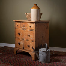 Load image into Gallery viewer, Antique Pine Apothecary Chest of Drawers – Circa 1820-1860
