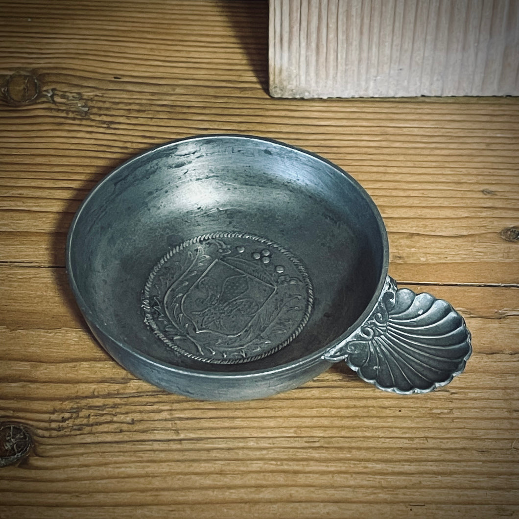 Pewter Sommelier’s Cup with Crest