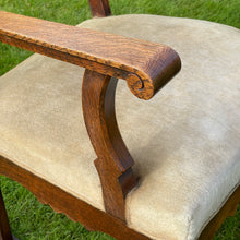 Load image into Gallery viewer, Pair of Arts &amp; Crafts Oak Rocking Armchairs, c.1900–1920
