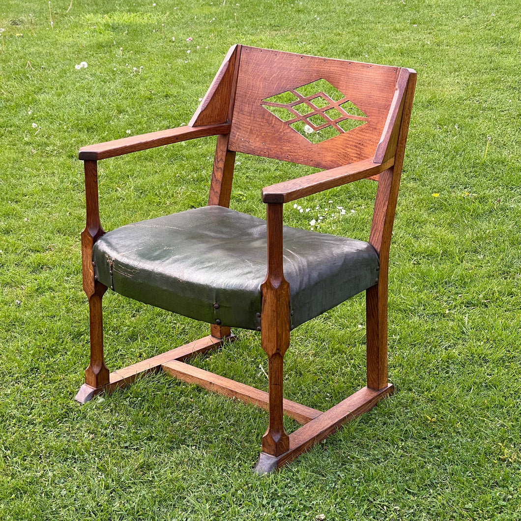 Arts & Crafts Library Chair