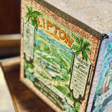Load image into Gallery viewer, Lipton’s Ceylon Tea Advertising Tin, c.1905–1925
