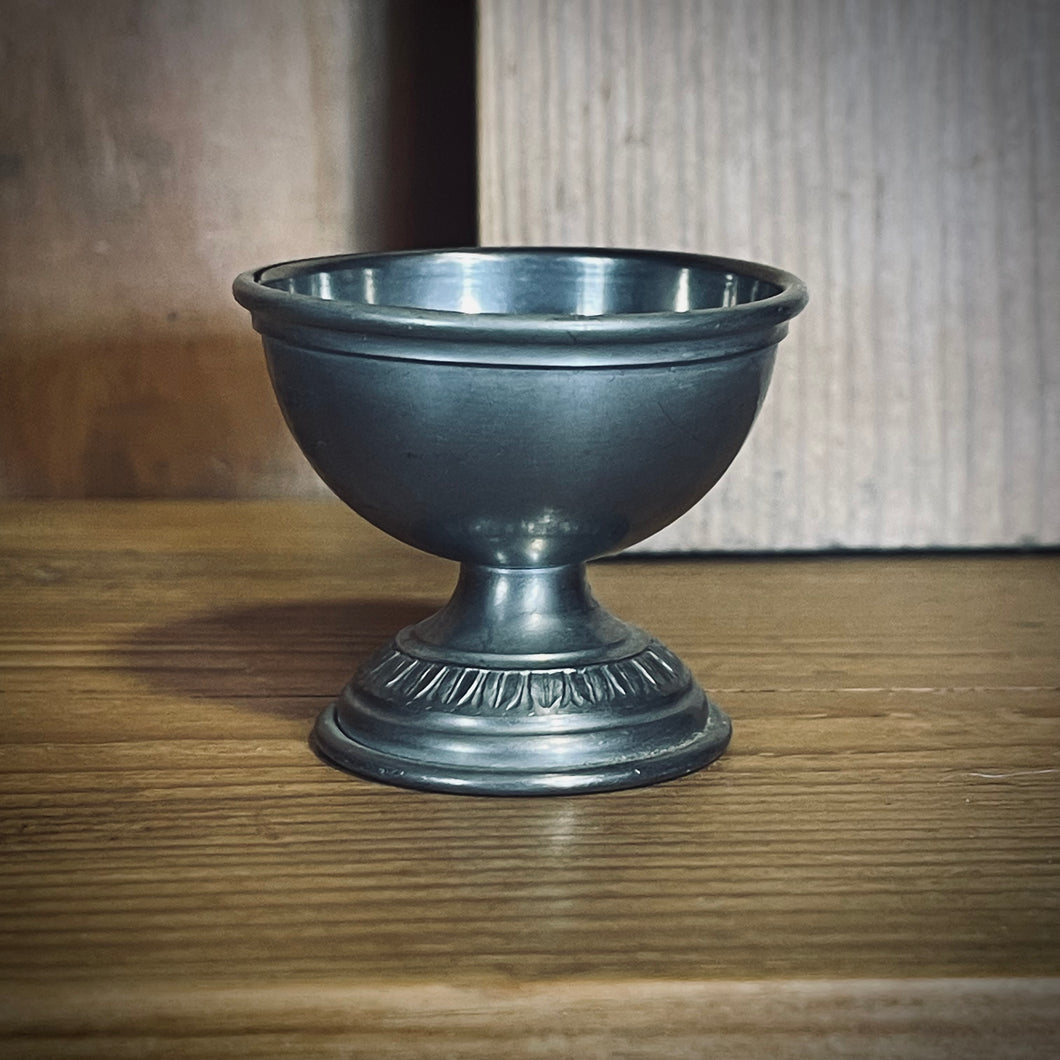 Small Pewter Coupelle