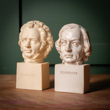 Load image into Gallery viewer, Pair of Schubert &amp; Schumann Composer Busts
