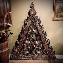 Load image into Gallery viewer, Decorative Buddhist Temple Pediment
