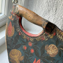 Load image into Gallery viewer, Swedish Painted Folk Art Flax Scutching Knife (Skäktkniv), dated 1846
