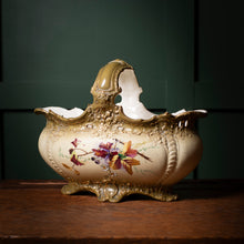 Load image into Gallery viewer, Austrian Teplitz Porcelain Basket Planter
