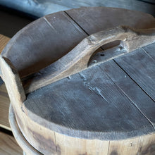 Load image into Gallery viewer, 19th-Century Swedish Wooden Sauna Water Bucket &amp; Ladle
