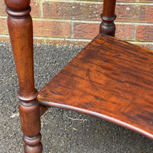Load image into Gallery viewer, 19th Century Mahogany Side Table with Drawer and Undertier
