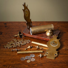 Load image into Gallery viewer, Scratch-Built Brass Money Bank
