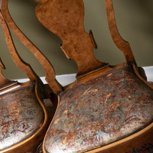 Load image into Gallery viewer, Pair of Queen Anne Burr Walnut Chairs

