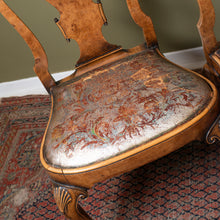 Load image into Gallery viewer, Pair of Queen Anne Burr Walnut Chairs
