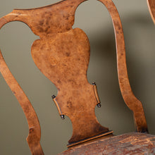 Load image into Gallery viewer, Pair of Queen Anne Burr Walnut Chairs
