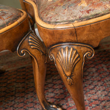 Load image into Gallery viewer, Pair of Queen Anne Burr Walnut Chairs
