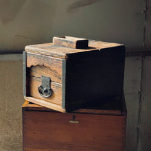 Load image into Gallery viewer, Antique Japanese Zenibako – 1800s Charity Coin Box
