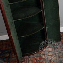 Load image into Gallery viewer, Georgian Bow Front Corner Hanging Cupboard

