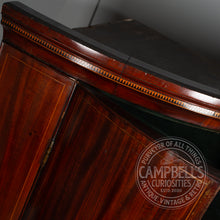 Load image into Gallery viewer, Georgian Bow Front Corner Hanging Cupboard
