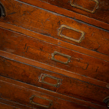 Load image into Gallery viewer, Vintage Industrial Pine Plan Chest
