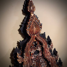 Load image into Gallery viewer, Decorative Buddhist Temple Pediment
