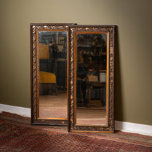 Load image into Gallery viewer, Pair of antique French-style  wall mirrors, circa 1900
