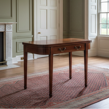 Load image into Gallery viewer, Early 20th Century Inlaid Mahogany Writing Table c.1890–1930

