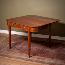 Load image into Gallery viewer, Early 20th Century Inlaid Mahogany Writing Table c.1890–1930
