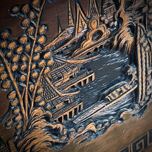 Load image into Gallery viewer, Carved Camphor Wood Chest Chinese Export
