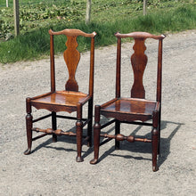 Load image into Gallery viewer, Pair of Late 18th / Early 19th Century Ash &amp; Elm Country Chairs
