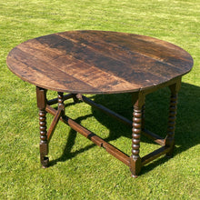Load image into Gallery viewer, Oak Drop Leaf Table c.1680–1720
