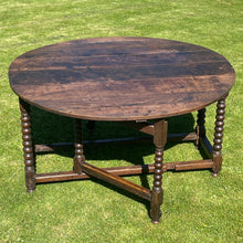 Load image into Gallery viewer, Oak Drop Leaf Table c.1680–1720
