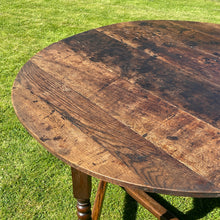 Load image into Gallery viewer, Oak Drop Leaf Table c.1680–1720
