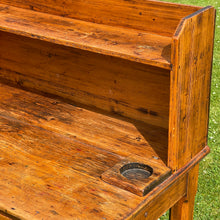Load image into Gallery viewer, Early to Mid-20th Century Pine Boarding School Desk
