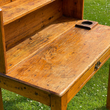 Load image into Gallery viewer, Early to Mid-20th Century Pine Boarding School Desk
