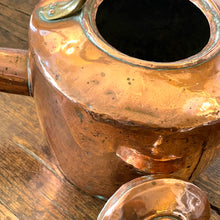 Load image into Gallery viewer, Large Antique George III Copper Kettle – Circa 1780
