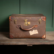 Load image into Gallery viewer, Early 20th Century Monogrammed Ladies Hat Case
