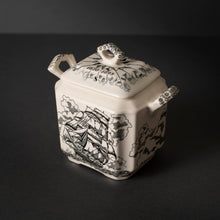 Load image into Gallery viewer, Masons Ironstone Ship Pattern Tea Caddy
