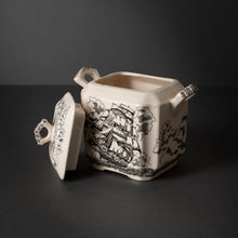 Load image into Gallery viewer, Masons Ironstone Ship Pattern Tea Caddy
