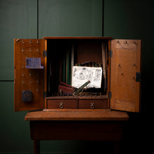 Load image into Gallery viewer, 1916 Meccano Wooden Display Cabinet
