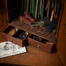 Load image into Gallery viewer, 1916 Meccano Wooden Display Cabinet
