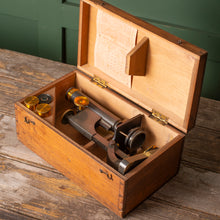 Load image into Gallery viewer, R. &amp; J. Beck Ltd, London lens Focimeter in original case
