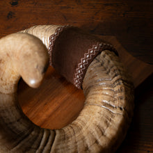 Load image into Gallery viewer, Early 19th Century Mounted Ram’s Horns
