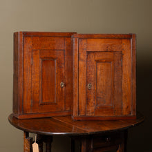 Load image into Gallery viewer, Pair of Oak Wall Cupboards
