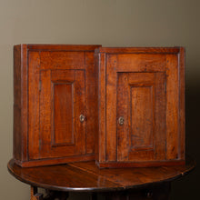 Load image into Gallery viewer, Pair of Oak Wall Cupboards
