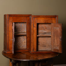 Load image into Gallery viewer, Pair of Oak Wall Cupboards
